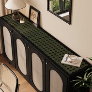 Retro Dining Side Cabinet Table Mat High-End Long Strip TV Cabinet Mat Dressing Table Dressing Table