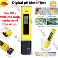 Digital pH Meter Test Kit (Yellow) Model PH-009(I)A (acc)(plnt) Aquarium pH Test Digital pH Test Kit