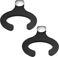 eMagTech Pack of 2 Katana Holders, Acrylic Sword Holders, 9 x 9 x 6 cm, Thickness 8 mm, for Presenti