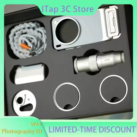 Original Vivo Photographer Kit, ZEISS Telephoto Lens, Phone Case & Professional Imaging Handle for V