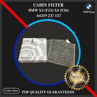 64319237157 BMW F25 F26 N20 N47 N52 N54 N55 X3 X4 CABIN AIR FILTER Antibacterial Action 64312452163 
