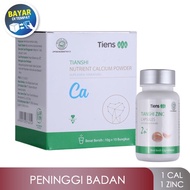 Tiens Shop Peninggi Badan Herbal 1 Kalsium + 1 Zinc Best Seller - Super Grow Up - Height UP