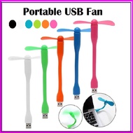 Bendable USB Fan Mini Portable Flexible to use (Used with Laptop / Desktop / Powerbank / PC / Car Chargers &amp; etc)