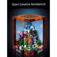 minecraft toy lego minecraft New Minecraft Series 21265 Creative Workbench Model End Transmission Do