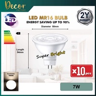 [SET 10pcs] MR16 Led Bulb / GU10 Led Bulb 7W 9W 10W Dimmable Spot Eyeball Bulb LED MR16 Bulb GU10 Bu