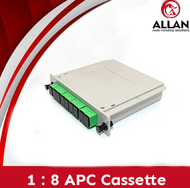 Allan 1:8 Sc/APC Cassette Type PLC Fiber Optic Splitter
