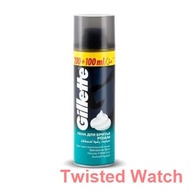 authentic watch ♤(IMPORTED) Gilette 300ml Sensitive Shaving Foam