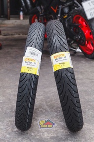 ยาง PIRELLI ANGEL CITY ใส่ WAVE125 ล้อแม็ก (ไม่ใช้ยางใน) ไซส์เดิม คู่ละ 2250฿ (ยางปี 25)