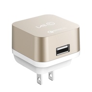 LAB.C USB Power Plug 1 Port Wall Charger Qualcomm quick charge 2.0