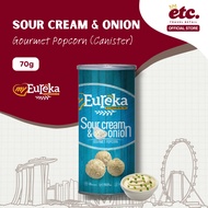 Eureka Popcorn Sour Cream & Onion 70g Can