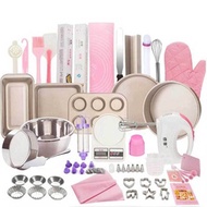 Set Alat Pembakar Pembakar Rumah Permulaan Set Penuh Acuan Kek Pizza Kuali Pembakar Perkakas Ketuhar