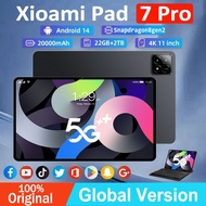 2026 NEW Original Xioami Pad 7S Pro Tablet 22GB+2T 11inch HD 4K Android 14 20000mAh 5G Dual SIM Phon