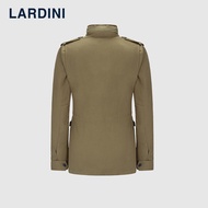 Lardini Italy Imported Multi-pocket Linen Hunter Jacket Men Business Casual Commuter Warm Jacket