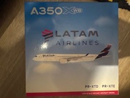 JC wing LATAM AIRLINES A350XWB 1:400 飛機模型