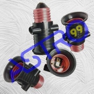 E27 Lamp Fitting Combination Fitting + Socket Plug