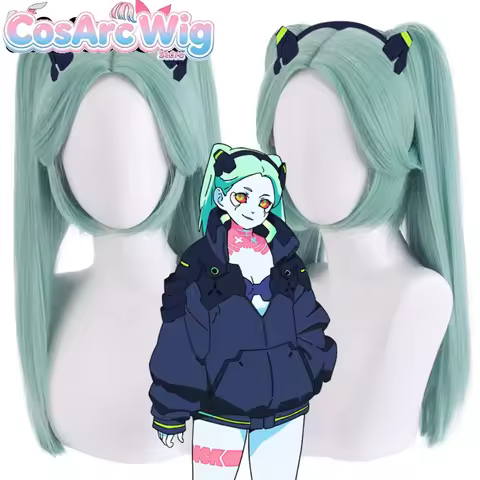 レベッカ Rebecca Cosplay Wig WigPopCosplay Anime Cyberpunk: Edgerunners Cosplay