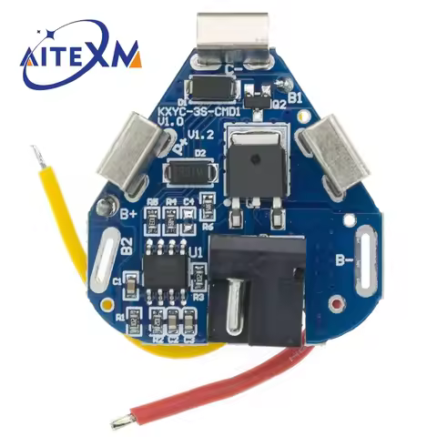 3S 12.6V 6A BMS Li-ion Lithium Battery Protection Board 18650 Power Bank Balancer Battery Equalizer 