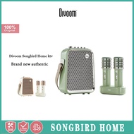Divoom Songbird Home ktv Sound Set Portable Outdoor Karaoke Bluetooth Small Speaker With Dual Wireless Microphone
