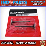 Velve In/Ex Valve Umbrella 2Pcs Kawasaki Klx150-D-Tracker 150 Indoparts 12000-0031