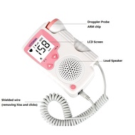 【Free gel】Fetal doppler monitor pregnant women listen to baby heart no radiation measuring fetal qui