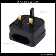 R&C Euro EU 2 Pin To UK Plug Adaptor 5A Fuse UK British Electrical Plug Converter Socket Adapter AC 