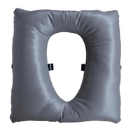 [SG1028] Bedside Commode Chair Cushion Pu Surface Padded For Patients Elderly Seat Camping Toilet Co