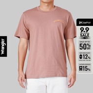 WRANGLER เสื้อยืดแขนสั้นผู้ชาย คอลเลคชั่น Everyday with Wrangler รุ่น WR S325MTSSN40