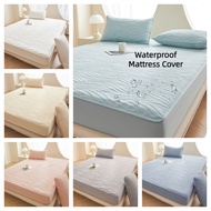 Waterproof Mattress Cover Mattress Topper Mattress Protector Pillowcase Super Single/Queen/King size