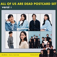ALL OF US ARE DEAD postcard set mini poster/