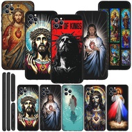 for iPhone 15 16 17 pro Plus Max Air TPU Soft phone case protective cover (R-8) jesus christ the
