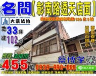 名間法拍屋，【彰南路透天店面】，面田寮巷，近新街國小，地址：南投縣名間鄉彰南路520之2號，33年屋/朝西北/地33坪/