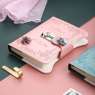 Password notebook Notepad diary Notebook Handbook Handbook stationery Locked Notebook Korean Literar