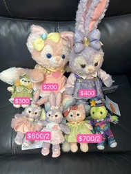 [全新正版/打包價$1800] Disney 迪士尼 抹茶餅 春日 cookie Ann cookieann 夏日泡泡 linabell 100週年 100周年 stellalou Stella Lo