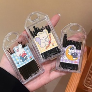 Black Hair Clip Fixed Hair Clip Metal Hair Clip Hair Clip Bangs Clip Side Clip Broken Hair Clip Plat