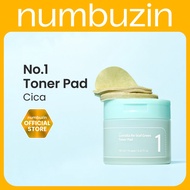 numbuzin No.1 Centella Re-leaf Green Toner Pad (190ml/70 Pads)