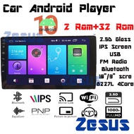 (2+32G) Zesus Car Android Player Full HD IPS 2.5D 2din IPS screen Car Multimedia MP5 Player Wifi Blu
