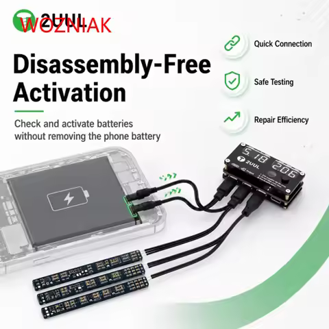 2UUL BT05 Phone Battery Activator Test Board No Disassembly Needed for IP 8~17ProMax for HW XM Batte