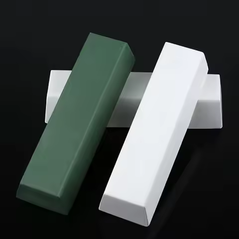 2pcs Compound Green Polishing Paste Abrasive Paste Metals Polishing Wax Paste Chromium Green Oxide G