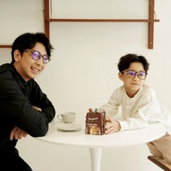 CROWN PANTO GLASSES 成人皇冠型抗藍光眼鏡 - 黃棕玳瑁