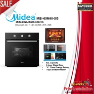 Midea MBI-65M40-SG 82L Built-in Oven - Free Installation