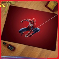 Cartoon Spiderman Rug Anime Floor Mat Door Mat Bathroom Mat Non-Slip Mat Home Living Room Carpet