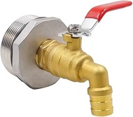 Horiznext 55 Gallon Drum Faucet with epdm Gasket, 50 gal Oil Water rain Barrel Valve Bucket Spigot, 