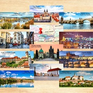 Czech Republic Czechia Prague Gift Souvenir Fridge Magnet Door Gift Food Culture Festivities 10 cm x