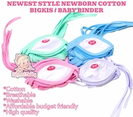 NEWSTYLE 6 PCS Bigkis Belly Binder for newborn cotton fabric BABY NAVEL COVER Newborn