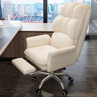 Reclining Office Chair Executive Chair Computer Chair Long Sitting Comfortable Ergonomic Backrest Office Seating Couch