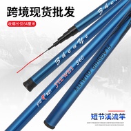 PROMO Joran Tegek pancing Fiberglass Fishing Rod 3.95 Meter - JW360 - Blue JIEWEI (joran ultralight 