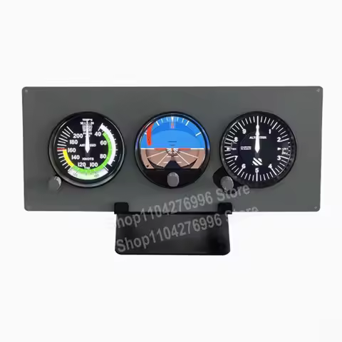 Wefly Simulation Flight C172 Standby High Definition Dashboard For MSFS2020/2024 Prepar3D/X-plane FS