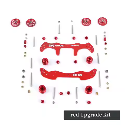 MA AR Chassis Upgrade Set FRP Rollers Damper Kit for Tamiya Mini 4WD Car Models 1 Set - Upgraded Acc