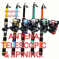joran pancing telescopic antena
