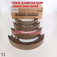 REAR BRAKE PADS FOR KIJANG SUPER 5K 7K GRAND BRAKE SHOE KIJANG SUPER 5K 7K GRAND